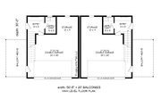 Modern Style House Plan - 2 Beds 2 Baths 1762 Sq/Ft Plan #932-598 