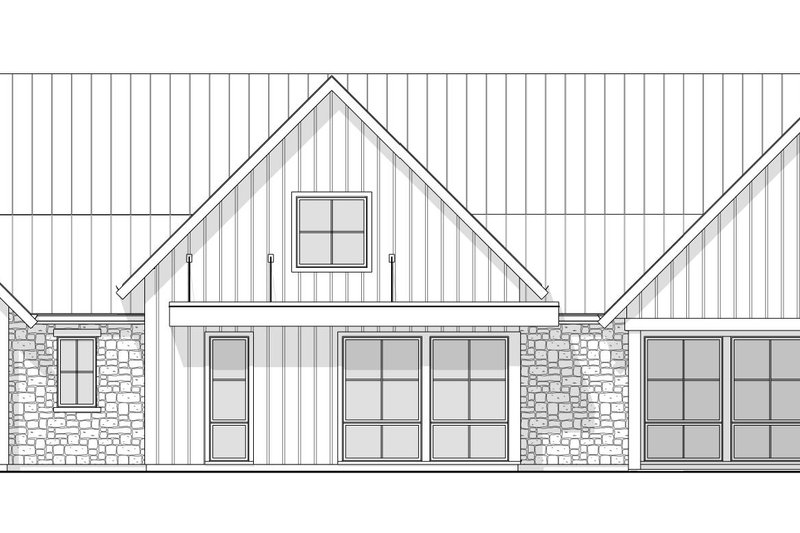 Home Plan - Exterior - Front Elevation 6 for Farmhouse House Plan #1114-82 - 4 bed, 2.5 bath