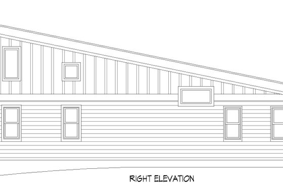Exterior - Other Elevation 1 for Modern House Plan #932-393 - 1 bed, 2 bath