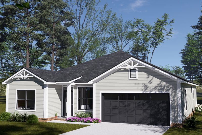 Architectural House Design - Exterior - Other Elevation for Cottage House Plan #513-2415 - 3 bed, 2 bath