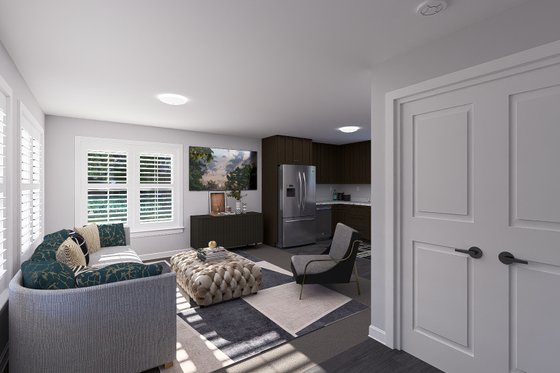 Interior - Other for Craftsman House Plan #1060-341 - 2 bed, 1 bath