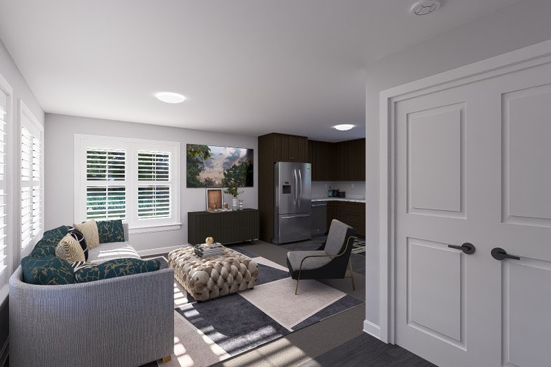 Architectural House Design - Interior - Other for Craftsman House Plan #1060-341 - 2 bed, 1 bath