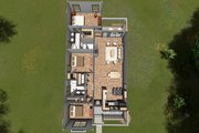 Cottage Style House Plan - 3 Beds 2 Baths 1433 Sq/Ft Plan #513-2078 