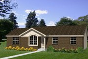 Traditional Style House Plan - 3 Beds 1 Baths 997 Sq/Ft Plan #116-299 