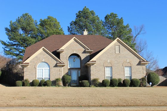 Exterior - Front Elevation 3 for Traditional House Plan #329-258 - 4 bed, 2.5 bath