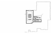 European Style House Plan - 4 Beds 3 Baths 2941 Sq/Ft Plan #310-552 