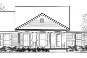 Traditional Exterior - Front Elevation Plan #14-248