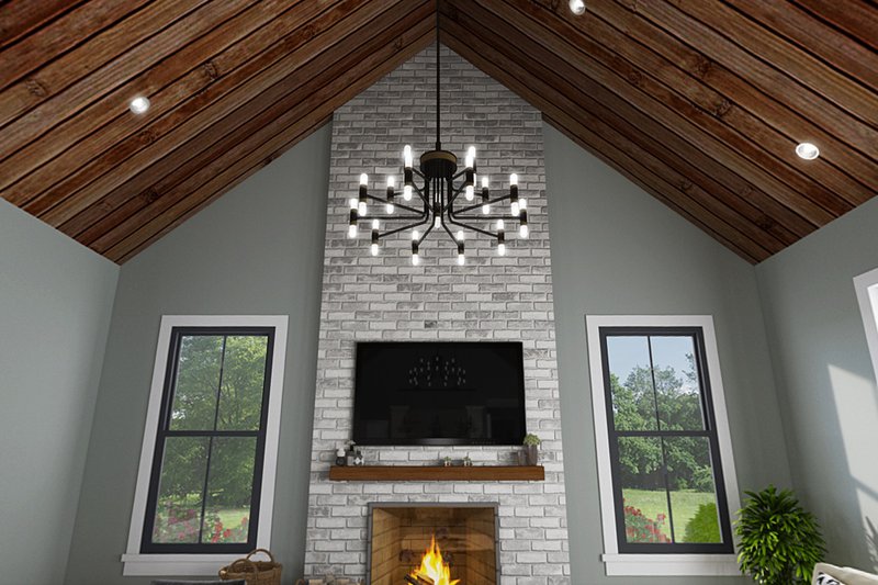 House Blueprint - Interior - Other for Contemporary House Plan #48-1037 - 3 bed, 3.5 bath