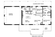Ranch Style House Plan - 3 Beds 2.5 Baths 2880 Sq/Ft Plan #117-628 