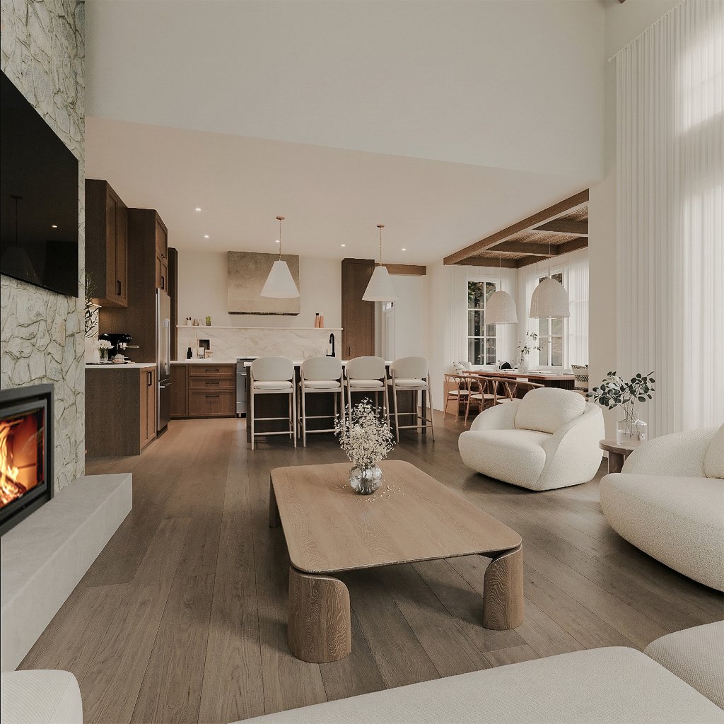 Interior - Family Room 2 for Cottage House Plan #23-2904 - 3 bed, 1.5 bath