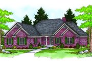Traditional Style House Plan - 3 Beds 4.5 Baths 4303 Sq/Ft Plan #70-425 