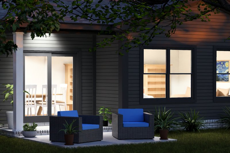 Architectural House Design - Exterior - Other Elevation 4 for Modern House Plan #513-2454 - 3 bed, 2.5 bath
