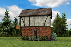 Exterior - Other Elevation for Tudor House Plan #48-999 - 1 bed, 1 bath