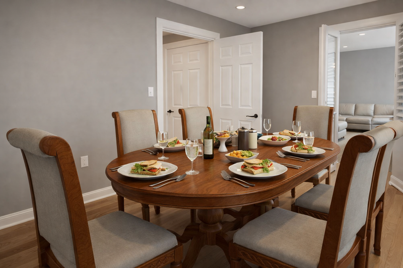 House Blueprint - Interior - Dining Room for Traditional House Plan #1060-440 - 3 bed, 2.5 bath