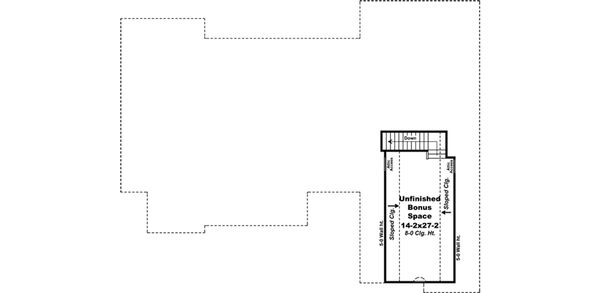 Home Plan - Traditional Floor Plan - Upper Floor Plan #21-377