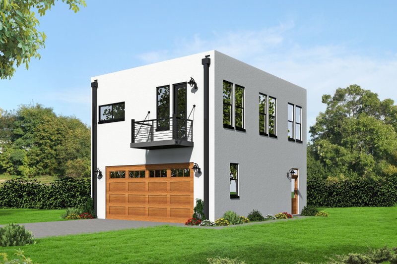 Dream House Plan - Southern Exterior - Front Elevation Plan #932-98