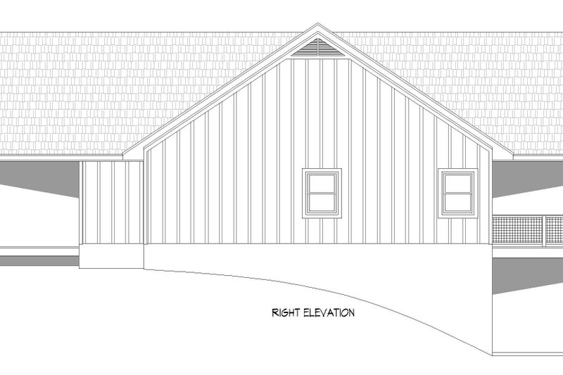 Dream House Plan - Exterior - Other Elevation 1 for Country House Plan #932-646 - 2 bed, 3 bath
