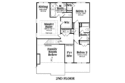 Craftsman Style House Plan - 3 Beds 2.5 Baths 2044 Sq/Ft Plan #419-207 
