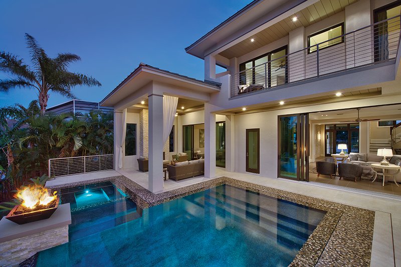 Architectural House Design - Exterior - Outdoor Living 2 for Contemporary House Plan #930-20 - 3 bed, 4 bath