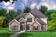 Traditional Style House Plan - 4 Beds 2.5 Baths 2705 Sq/Ft Plan #40-402 