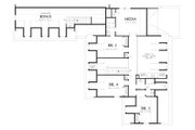 Colonial Style House Plan - 6 Beds 4.5 Baths 4530 Sq/Ft Plan #48-147 