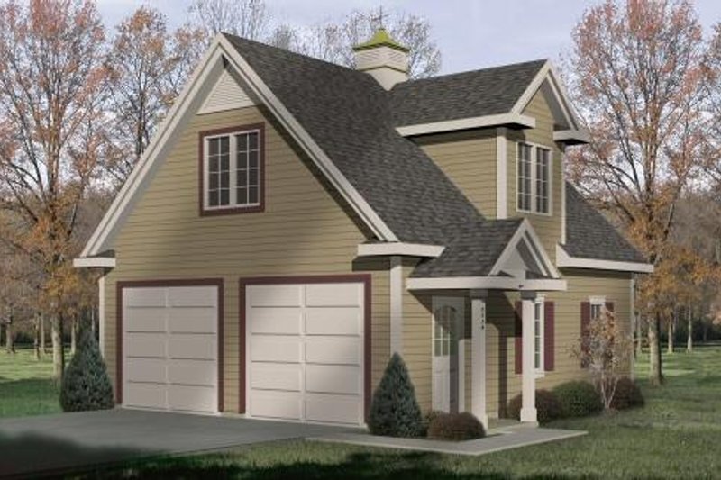 House Plan Design - Traditional Exterior - Front Elevation Plan #22-426