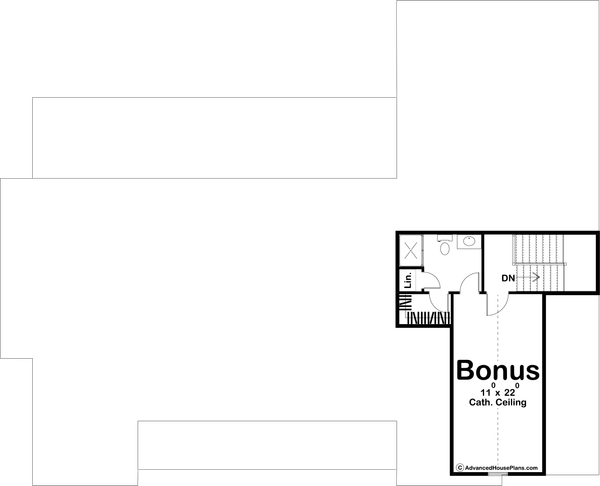 Dream House Plan - Modern Floor Plan - Upper Floor Plan #455-300