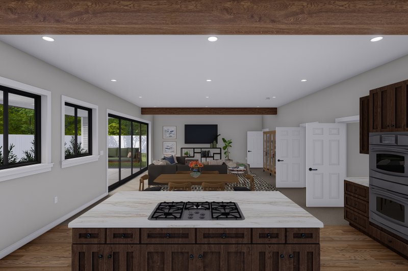 Architectural House Design - Interior - Kitchen 2 for Farmhouse House Plan #1060-168 - 3 bed, 2.5 bath