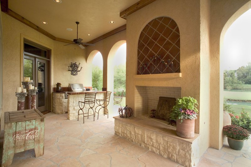 Architectural House Design - Interior - Other for Mediterranean House Plan #20-2166 - 5 bed, 6 bath