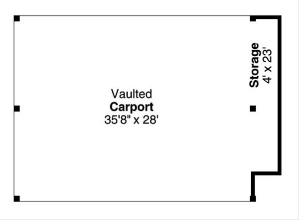 Traditional Floor Plan - Main Floor Plan #124-799