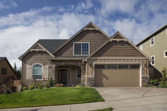Exterior - Front Elevation 6 for Craftsman House Plan #48-109 - 3 bed, 2.5 bath