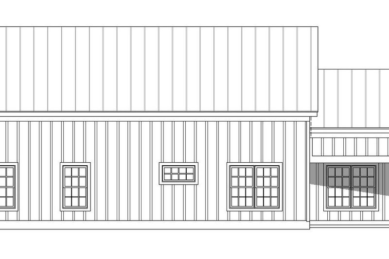 Architectural House Design - Exterior - Other Elevation 4 for Craftsman House Plan #932-546 - 4 bed, 3 bath