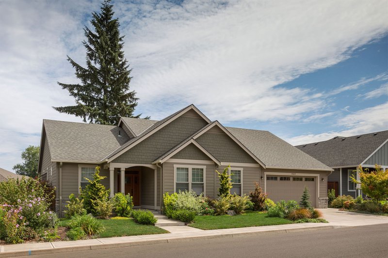 Home Plan - Exterior - Front Elevation 13 for Craftsman House Plan #48-104 - 3 bed, 2 bath