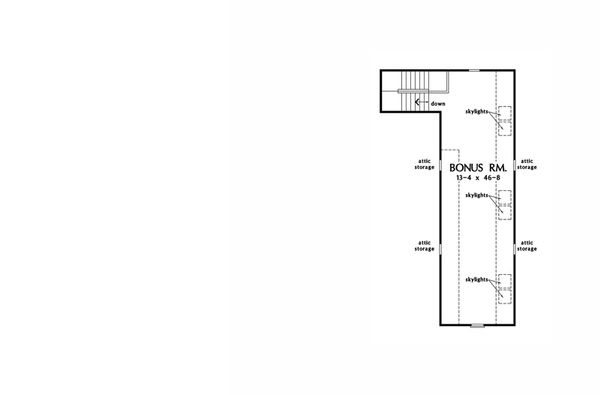House Blueprint - Craftsman Floor Plan - Other Floor Plan #929-24