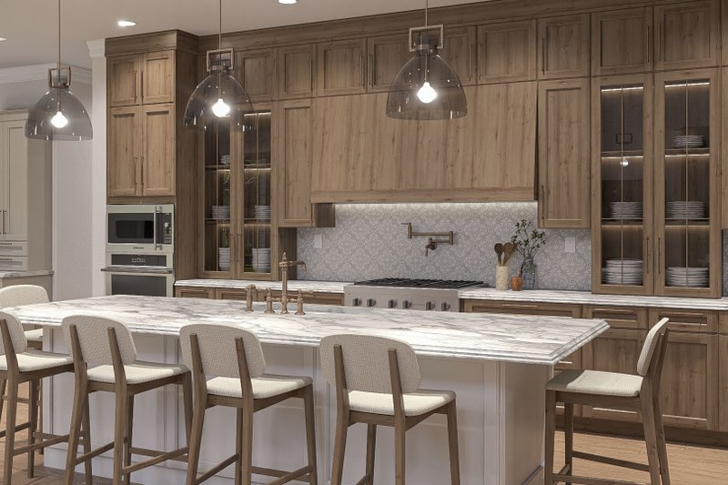 Dream House Plan - Interior - Kitchen 1 for Cottage House Plan #455-802 - 4 bed, 3.5 bath