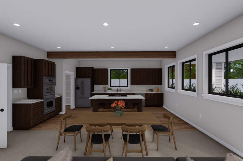 Architectural House Design - Interior - Family Room 3 for Farmhouse House Plan #1060-168 - 3 bed, 2.5 bath
