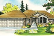 Ranch Style House Plan - 4 Beds 2.5 Baths 2660 Sq/Ft Plan #124-396 
