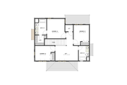 Colonial Style House Plan - 3 Beds 2.5 Baths 1855 Sq/Ft Plan #460-12 Floor 