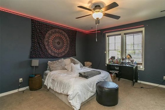 Interior - Bedroom for Traditional House Plan #70-1554 - 7 bed, 4.5 bath