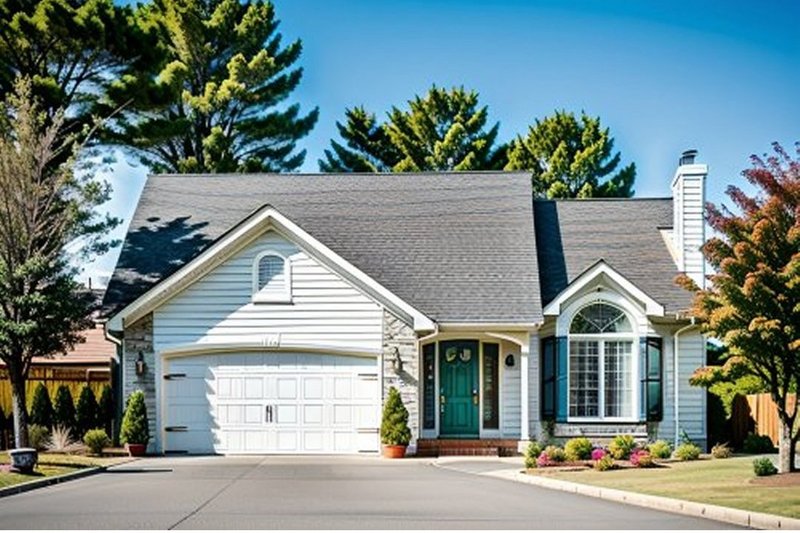House Blueprint - Traditional Exterior - Front Elevation Plan #58-158