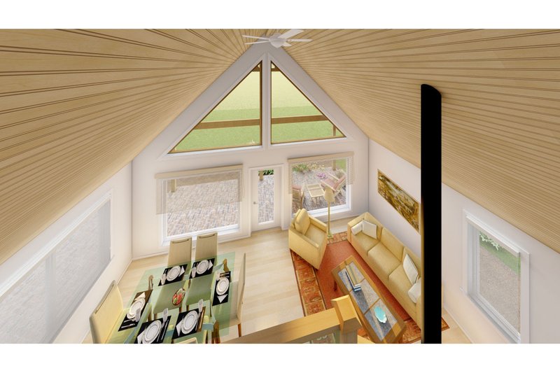 Dream House Plan - Interior - Other for Cabin House Plan #126-243 - 2 bed, 2 bath