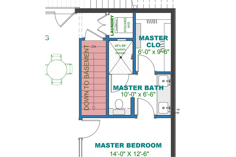 Home Plan - Floor Plan - Other Floor for Farmhouse House Plan #44-227 - 3 bed, 2 bath