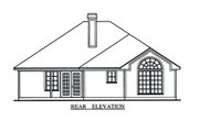Traditional Style House Plan - 3 Beds 2 Baths 1369 Sq/Ft Plan #42-372 