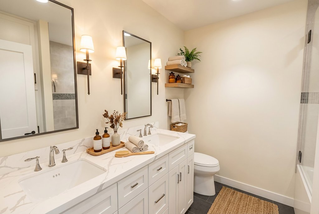 Interior - Bathroom for Farmhouse House Plan #51-1518 - 4 bed, 2.5 bath