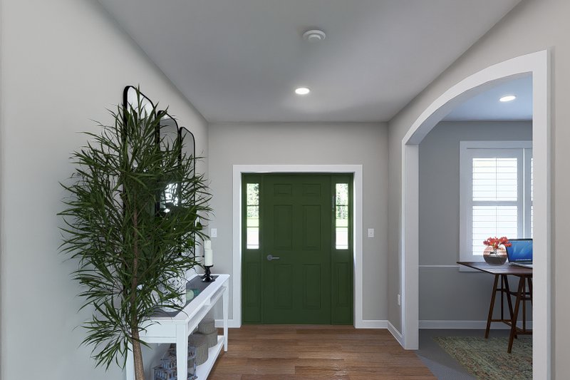 Dream House Plan - Interior - Entry 1 for Traditional House Plan #1060-212 - 4 bed, 3.5 bath