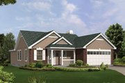 Traditional Style House Plan - 3 Beds 2 Baths 1302 Sq/Ft Plan #57-330 