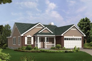 Traditional Exterior - Front Elevation Plan #57-330