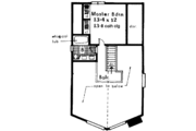 Modern Style House Plan - 3 Beds 2 Baths 1306 Sq/Ft Plan #3-110 