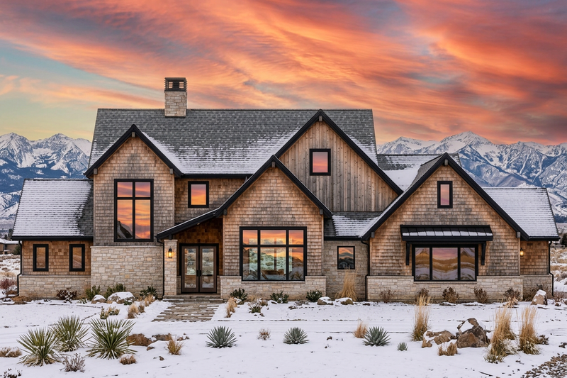 Home Plan - Exterior - Front Elevation 4 for Craftsman House Plan #1096-194 - 5 bed, 5.5 bath