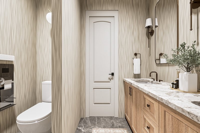 Dream House Plan - Interior - Master Bathroom 1 for Traditional House Plan #54-629 - 3 bed, 2 bath